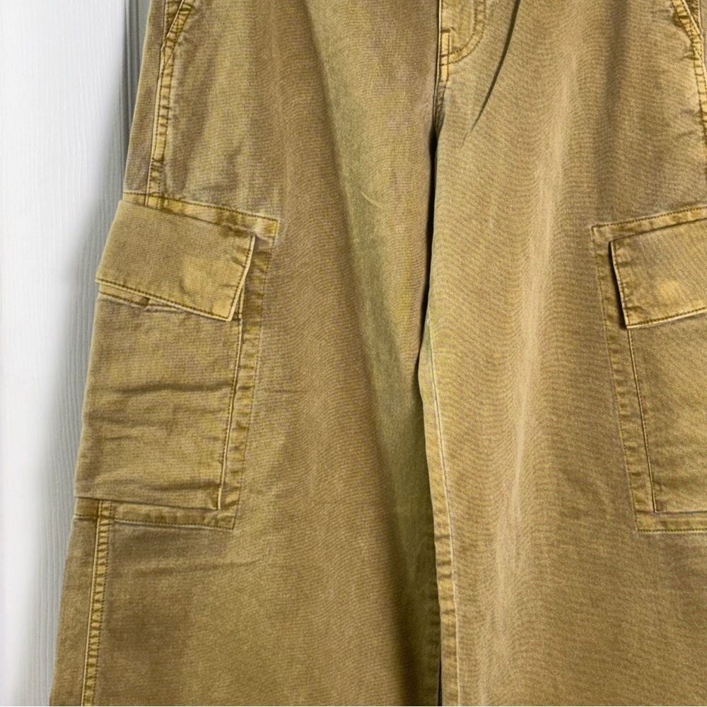 Gap Super Baggy Cargo Jeans Womens Size 6 Wide Leg Denim Utility Pants NWT - Picture 3 of 9